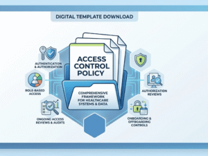 HIPAA Access Control Policy, editable workforce access template