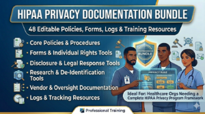 HIPAA Privacy Bundle, complete Privacy Rule compliance documentation package