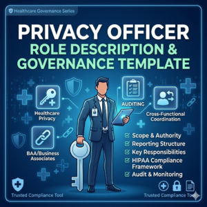 HIPAA Privacy Officer Role Description, editable job description template