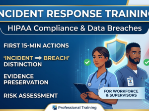 HIPAA Incident Response Training, editable breach response PowerPoint