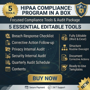 HIPAA Program in a Box, complete HIPAA compliance program documentation package