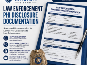 Law Enforcement PHI Disclosure Documentation
