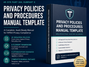 Privacy Policies and Procedures Manual Template
