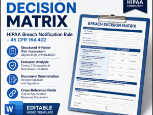 Breach Decision Matrix