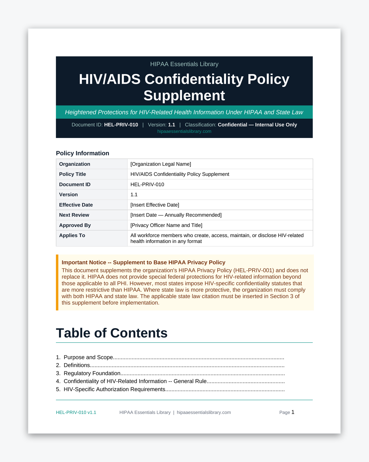42 CFR Part 2 Behavioral Health Confidentiality Kit - Image 5