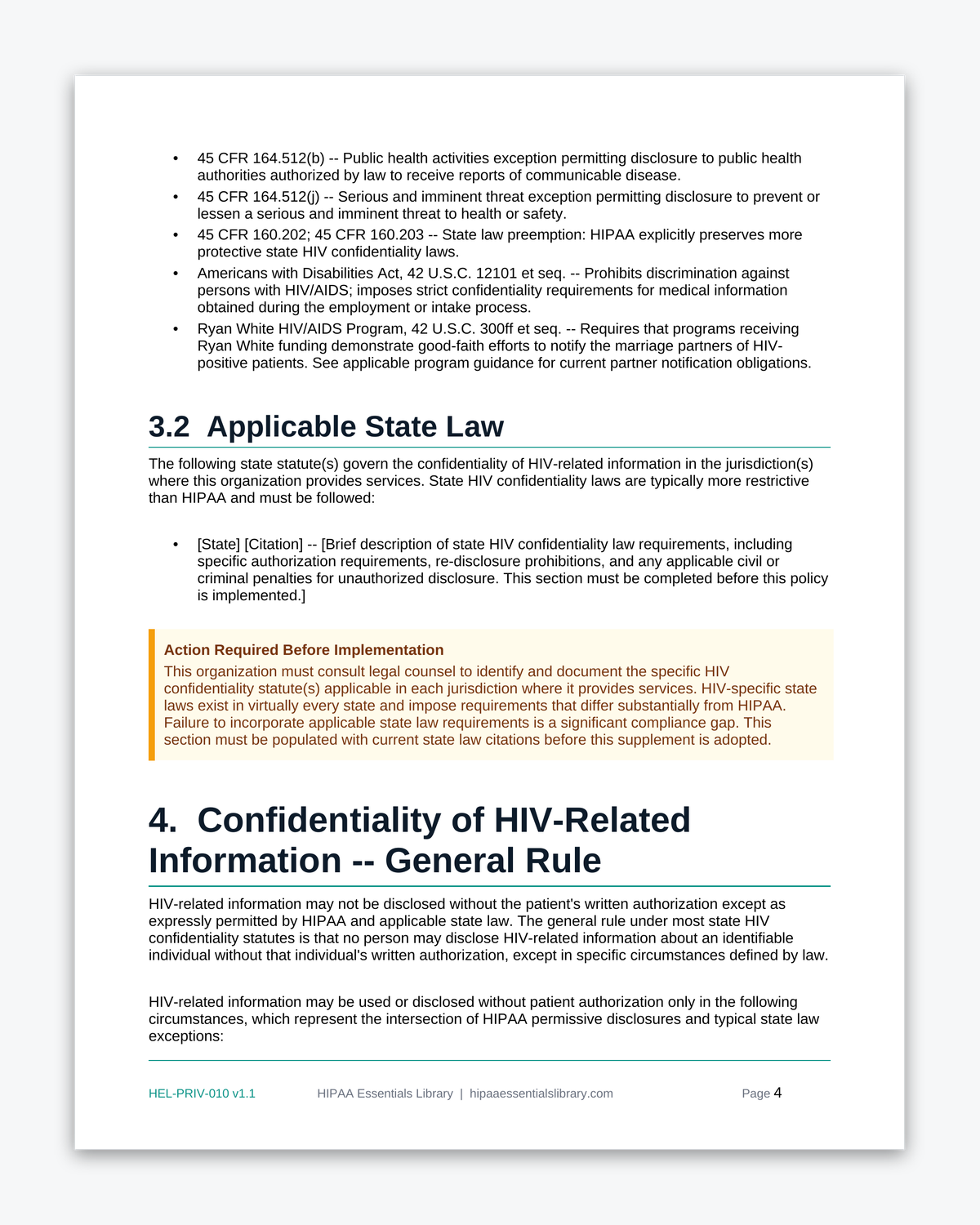 42 CFR Part 2 Behavioral Health Confidentiality Kit - Image 6
