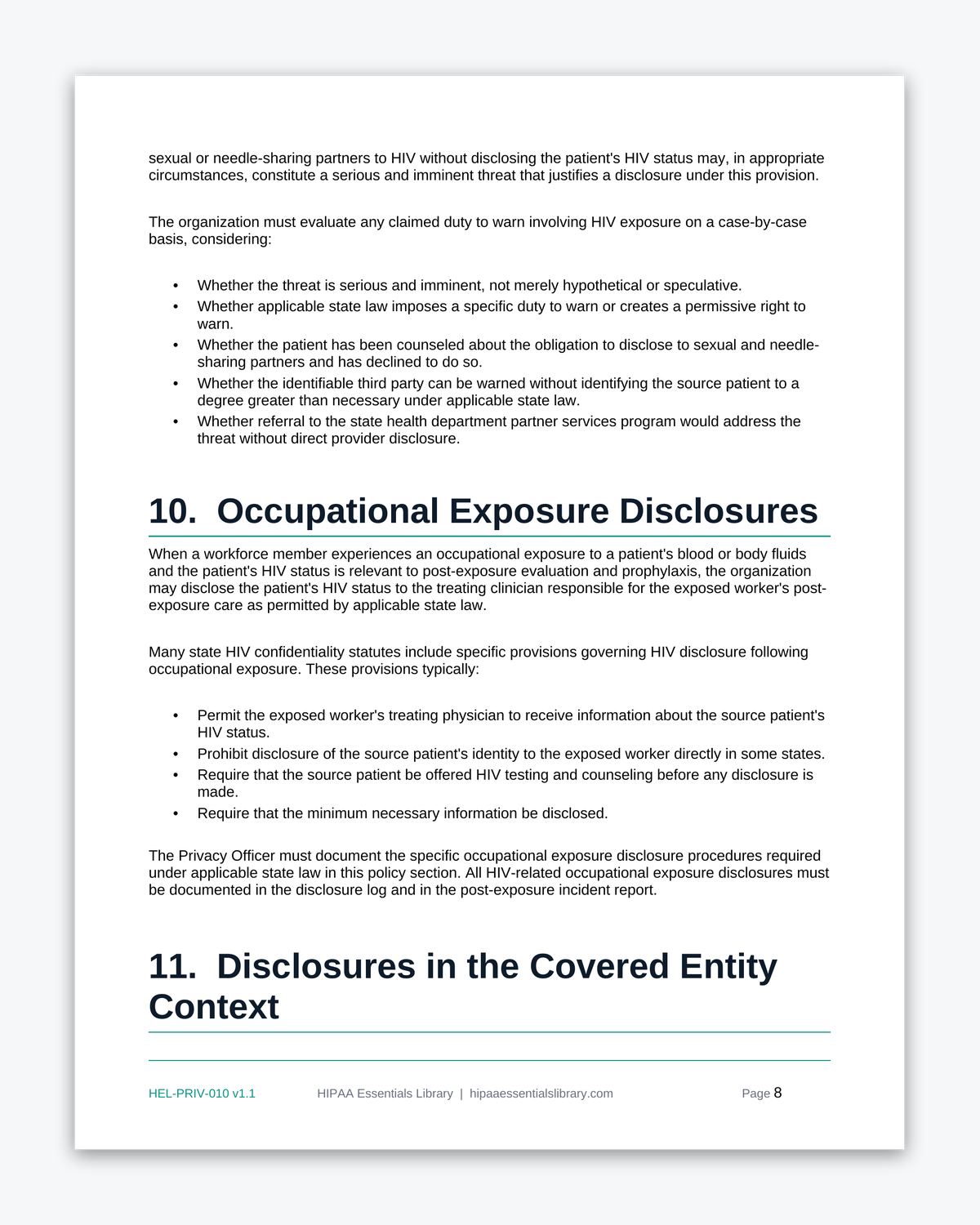 42 CFR Part 2 Behavioral Health Confidentiality Kit - Image 7