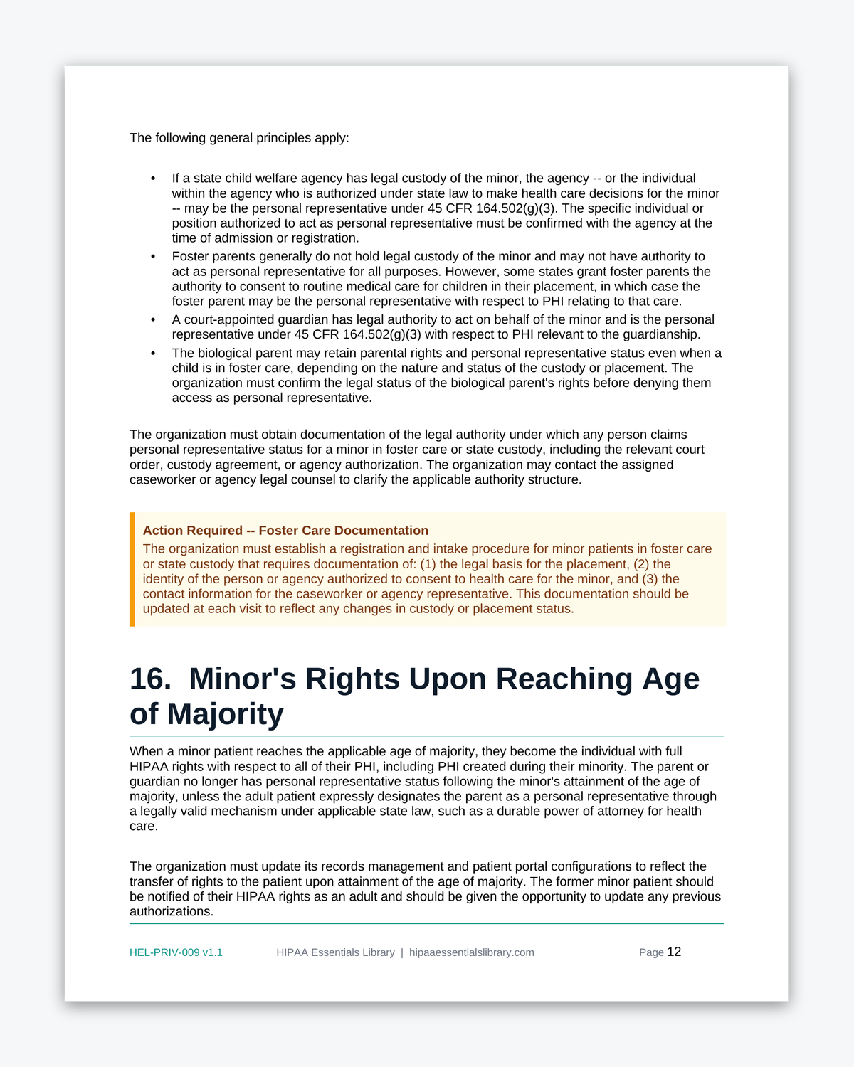 42 CFR Part 2 Behavioral Health Confidentiality Kit - Image 16