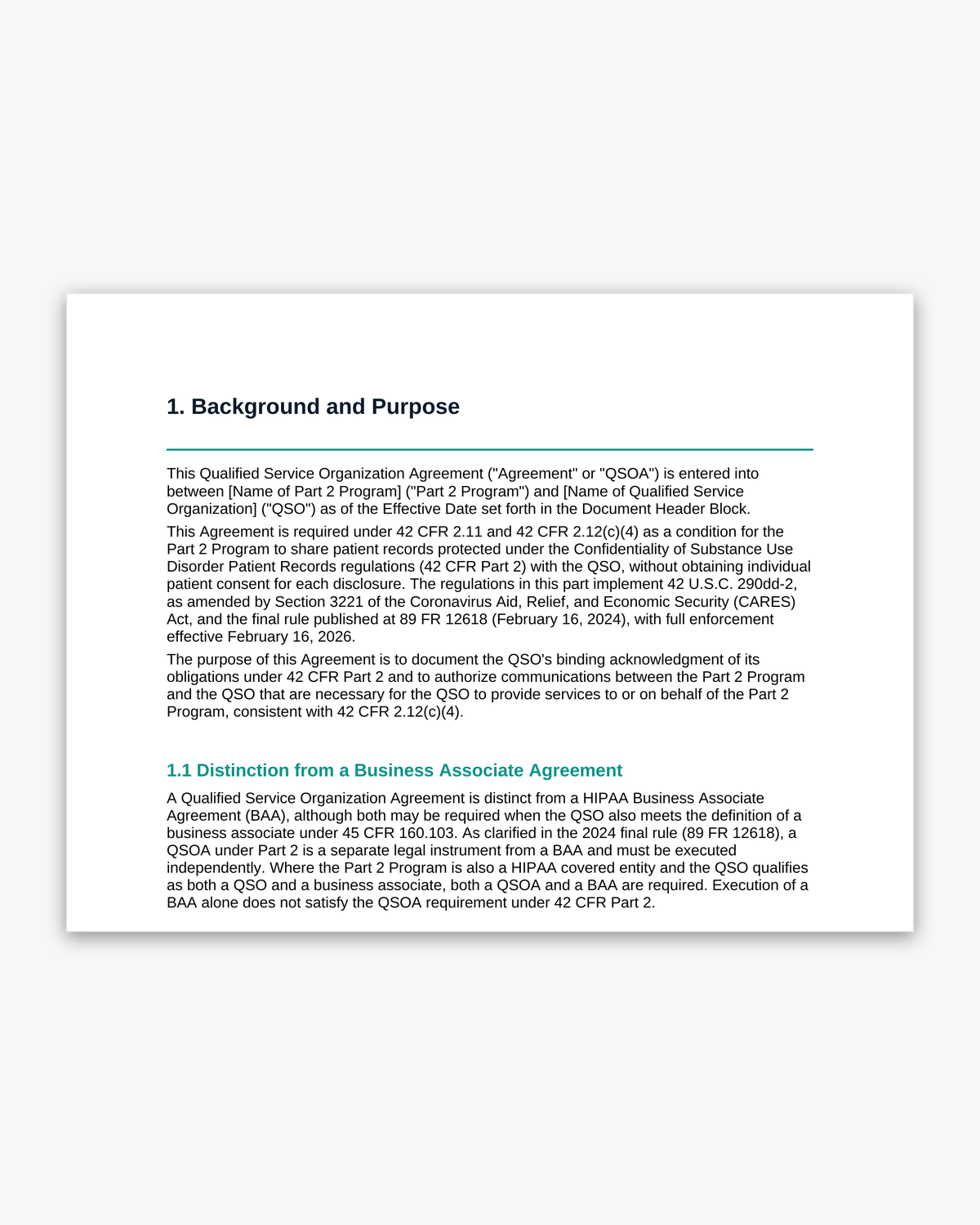 42 CFR Part 2 Behavioral Health Confidentiality Kit - Image 18