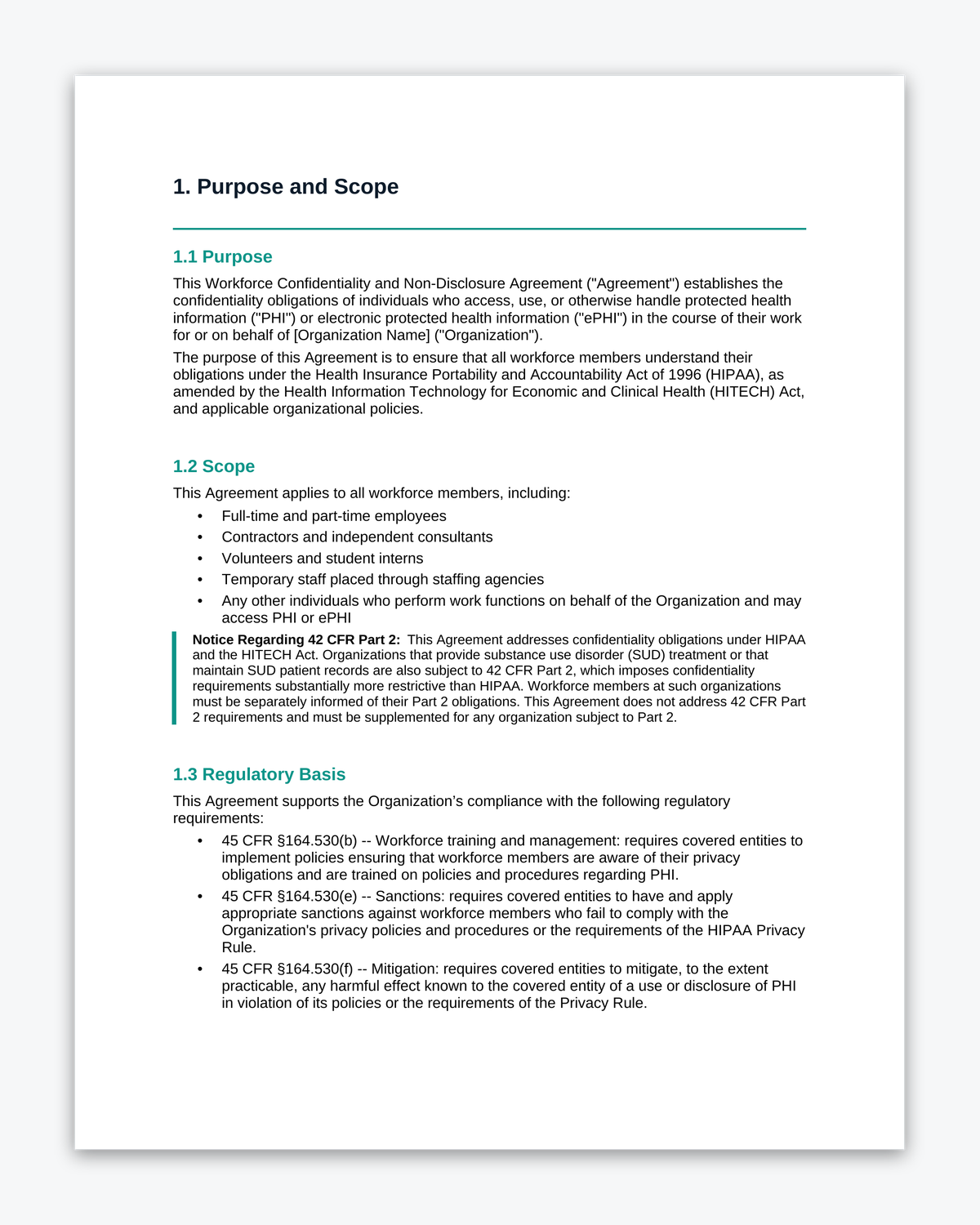 42 CFR Part 2 Behavioral Health Confidentiality Kit - Image 22